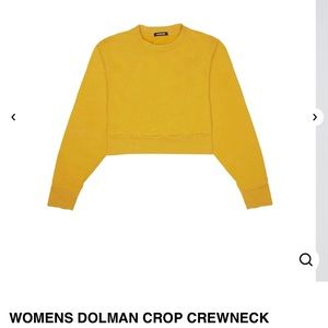 Brand new with tag crop top size S